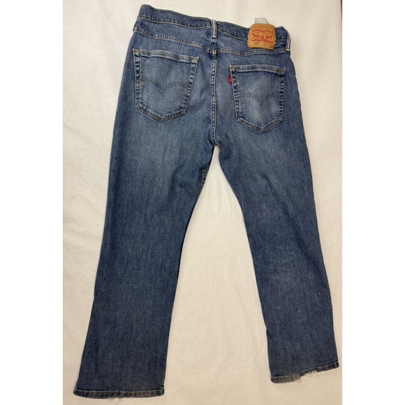 Grunge Levi's 559 Jeans Distressed 2009 Era Medium Wash Men's Size 33 * 30 - Picture 1 of 15